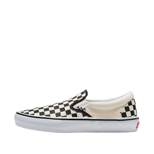 Tennis slip on SK para hombre color blanco y negro