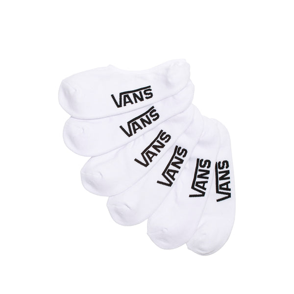 Punteras No Show 3P para hombre color blanco y negro