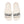 Sandalias slip on Costa unisex color blanco