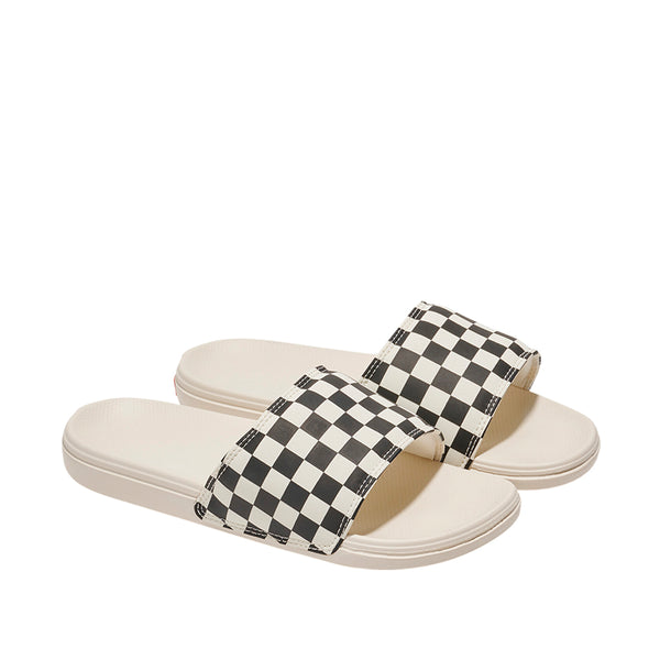 Sandalias Costa unisex color blanco y negro