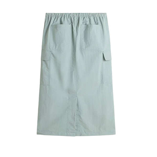 Falda Parachut para mujer color gris