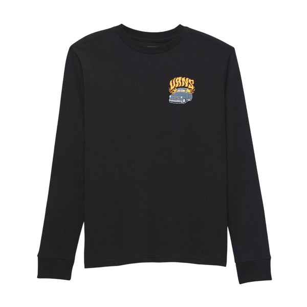 Camiseta Fire para hombre color negro