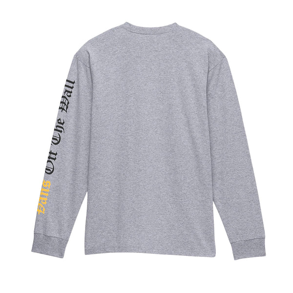 Camiseta Old Flor para hombre color gris