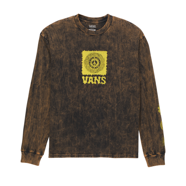 Camiseta Hard Peace para hombre color negro