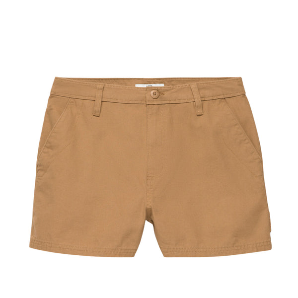 Shorts Ground para mujer color café