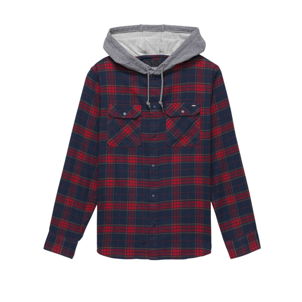 Camiseta Park Way para hombre color negro y rojo