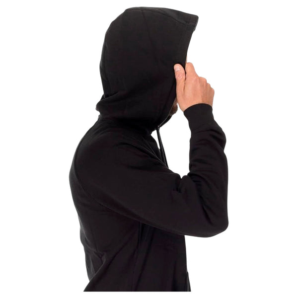Hoodie Versa Hd para hombre color negro
