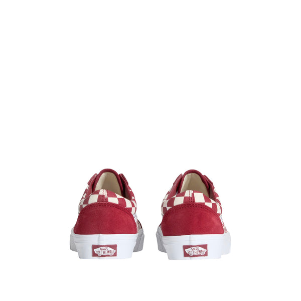Tennis Old Skool unisex color rojo y blanco