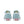 Tennis Old Skool para infante color celeste
