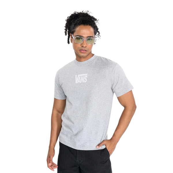Camiseta Vans Logo para hombre color gris