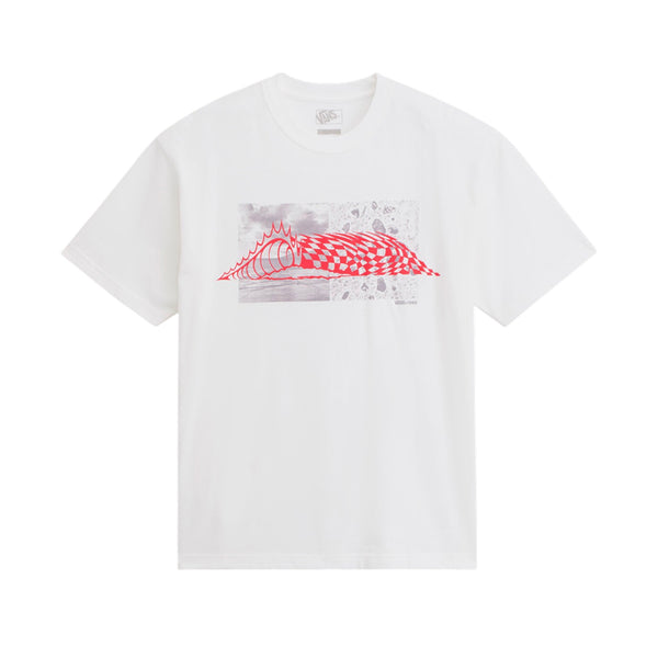 Camiseta Wave para hombre color blanco