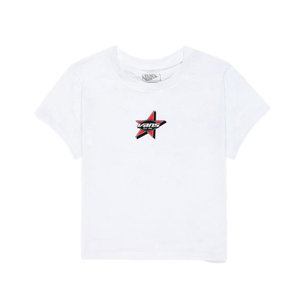Camiseta Star para mujer color blanco