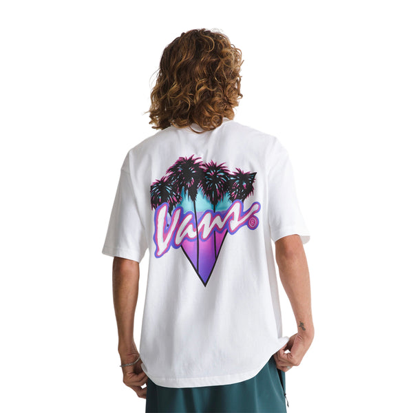 Camiseta Palm para hombre color blanco