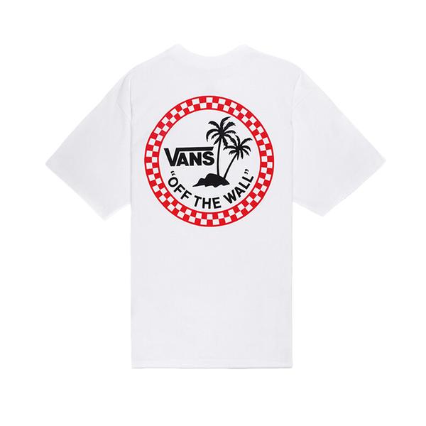 Camiseta Knu Palm para hombre color blanco