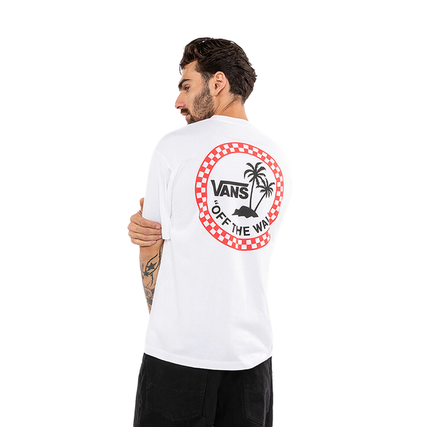 Camiseta Knu Palm para hombre color blanco