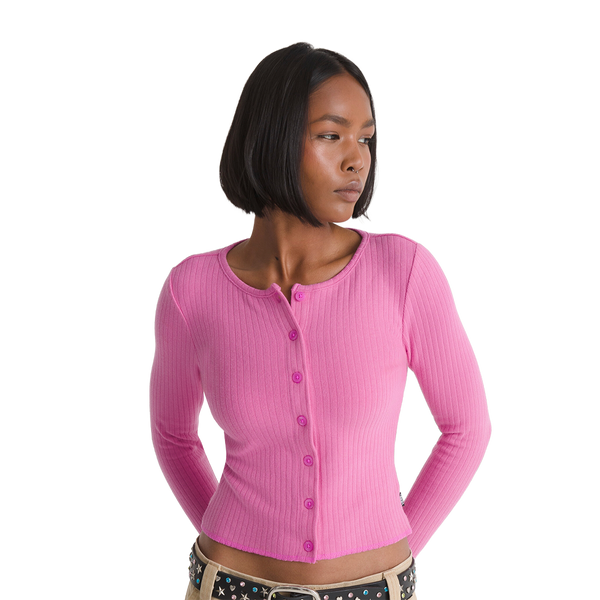 Camiseta Up para mujer color rosado