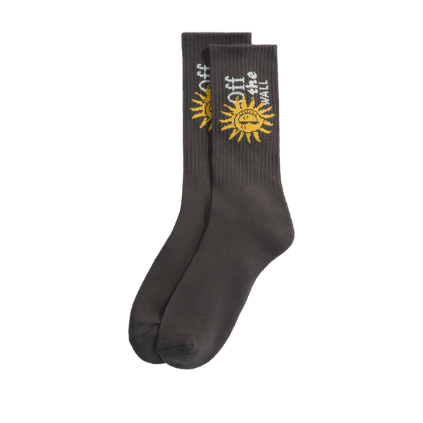 Calcetines V Crew unisex color negro