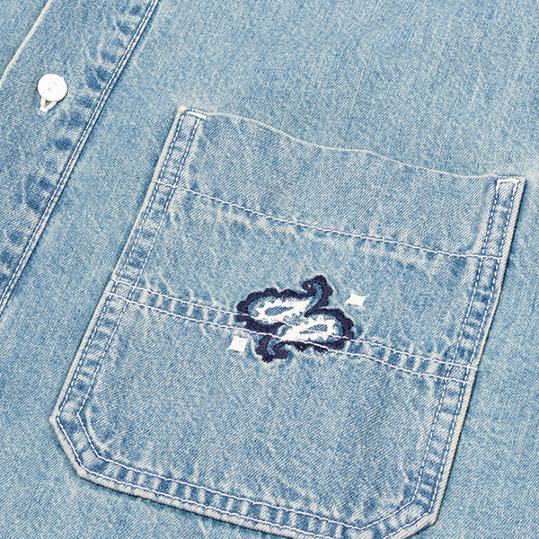 Camisa Cyrus para hombre color denim