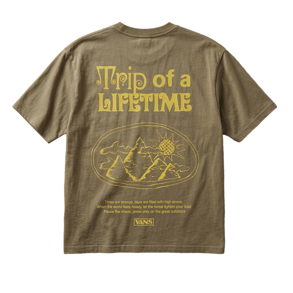 Camiseta Trip 66 para hombre color olivo