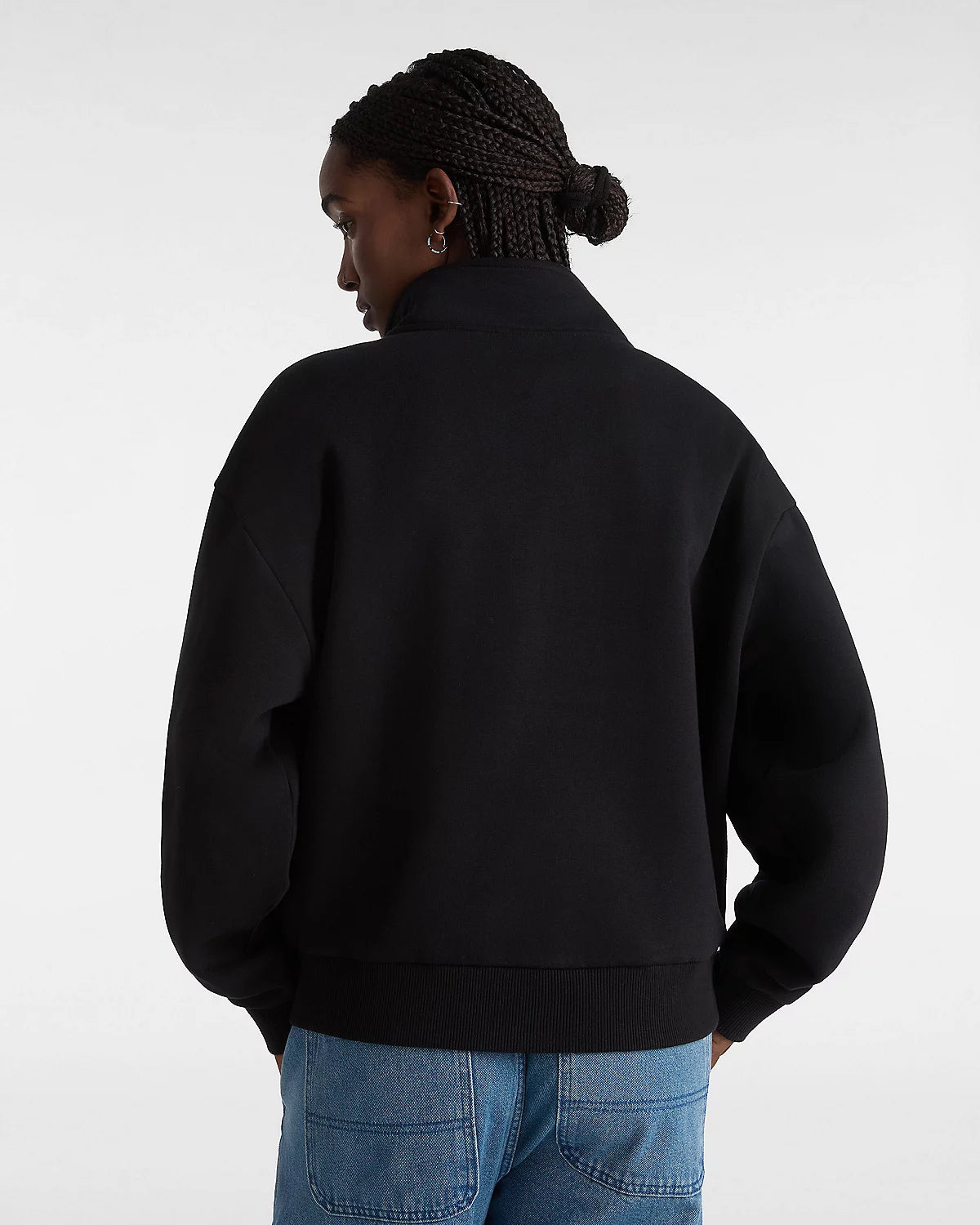 Sweater Leighton Mock Neck Fleece
