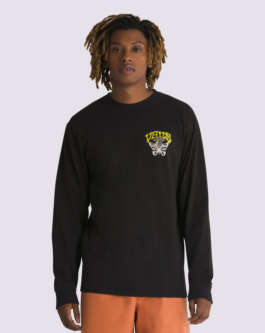 Skull Saucer Long Sleeve Tshirt