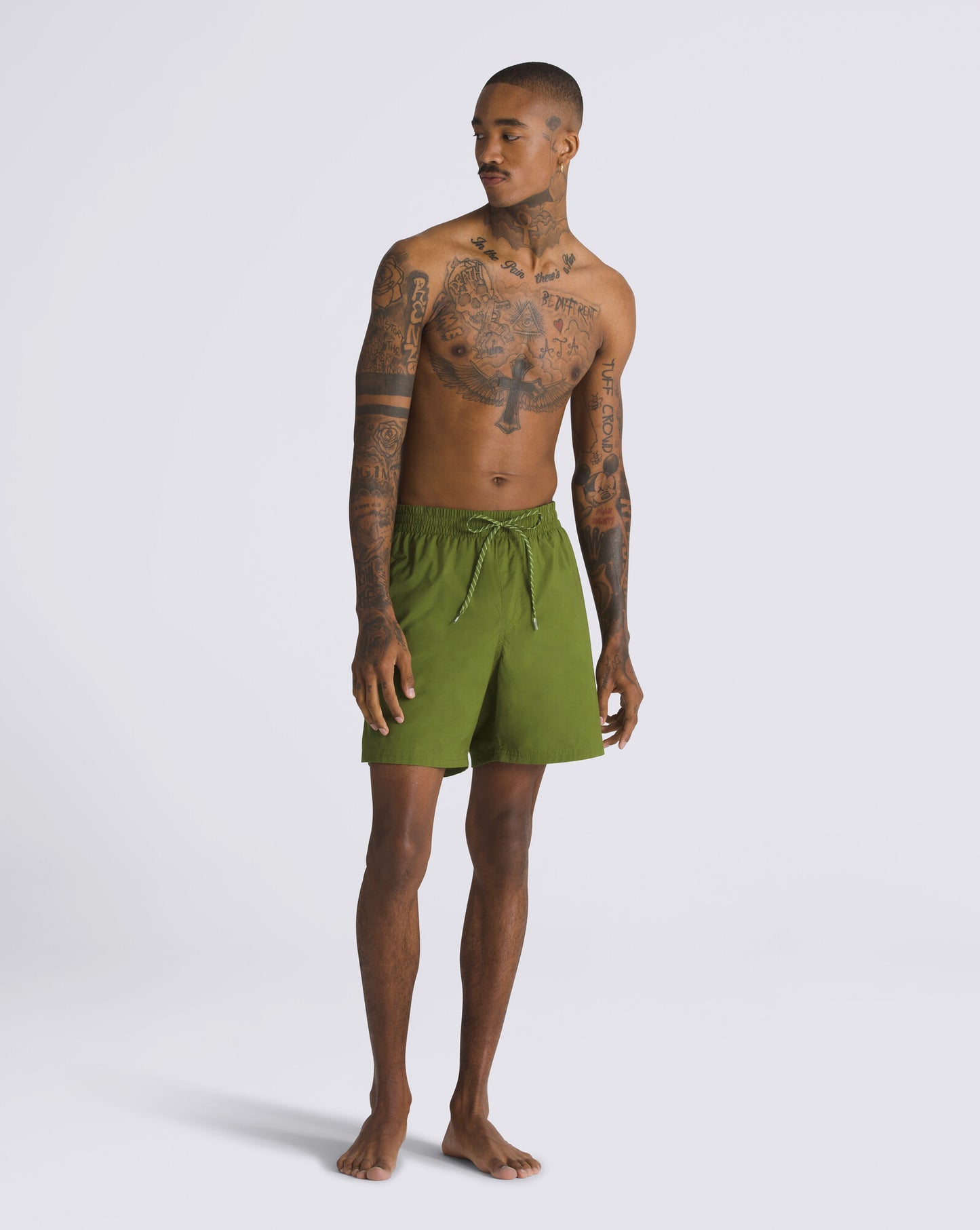 Primary Solid Elastic Boardshort