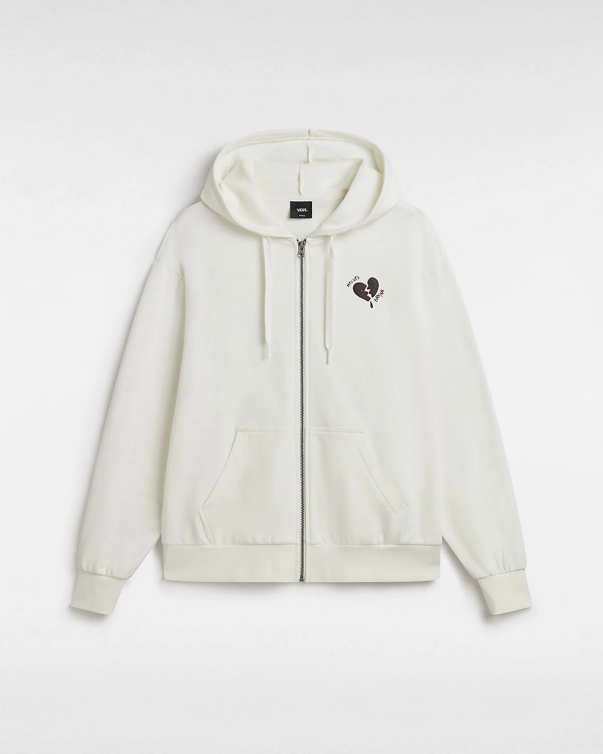 Broken Hearts Blousant Zip Hoodie