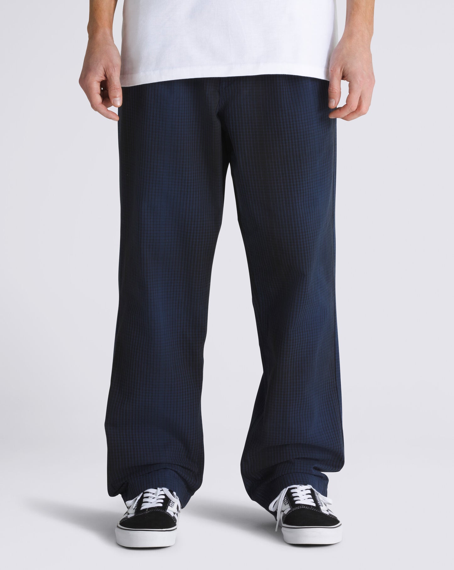 Authentic Chino Loose Tapered Plaid Pant