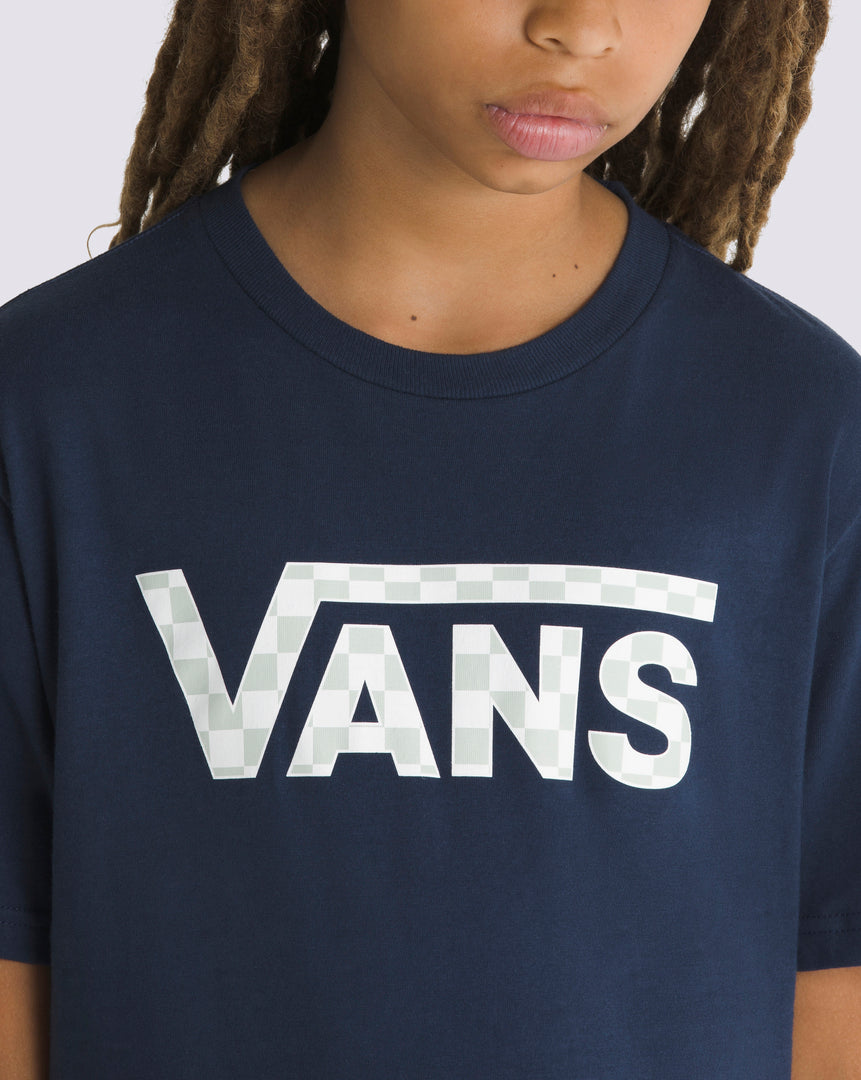 Boys Vans ClaShort Sleeve Tshirtic Logo Fill Tshirt